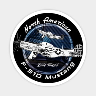 P-51D Mustang American War racing Plane Magnet